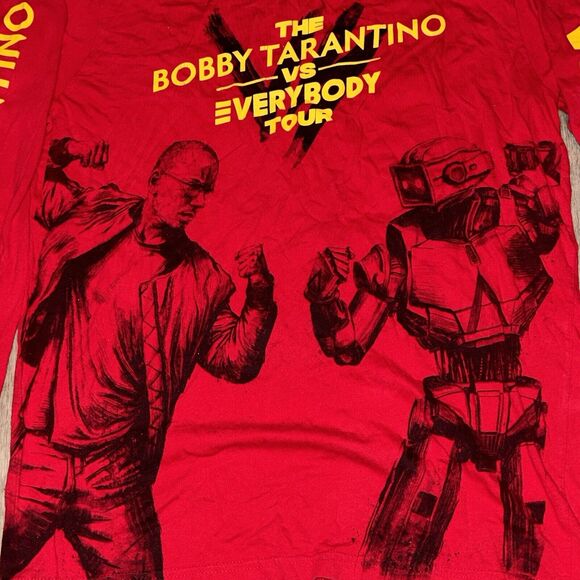 Logic Tour Shirt Bobby Tarantino Vs. Everybody 2018 Tee Long Sleeve Adult Medium - Picture 2 of 6